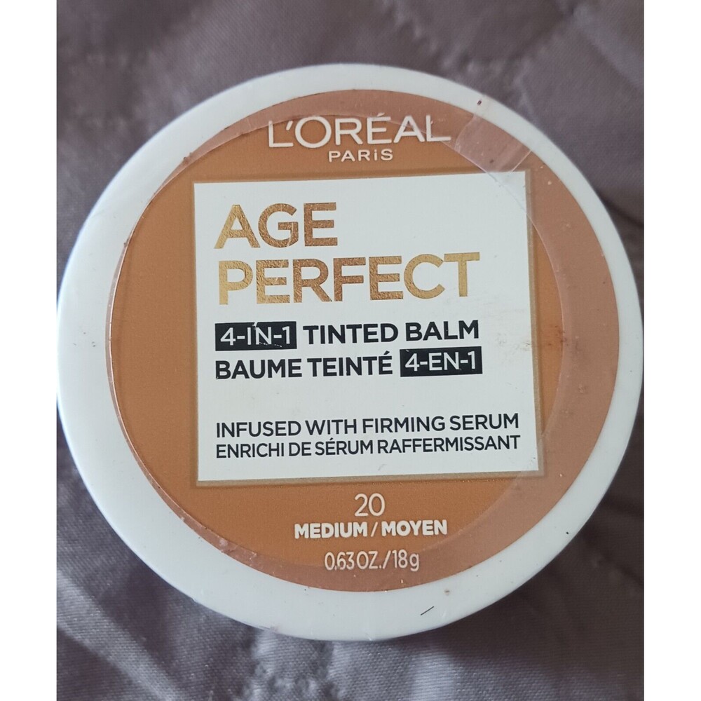 L'Oreal Paris Age Perfect 4-in-1 Tinted Face Balm Foundation with Firming Serum, - Picture 4 of 4